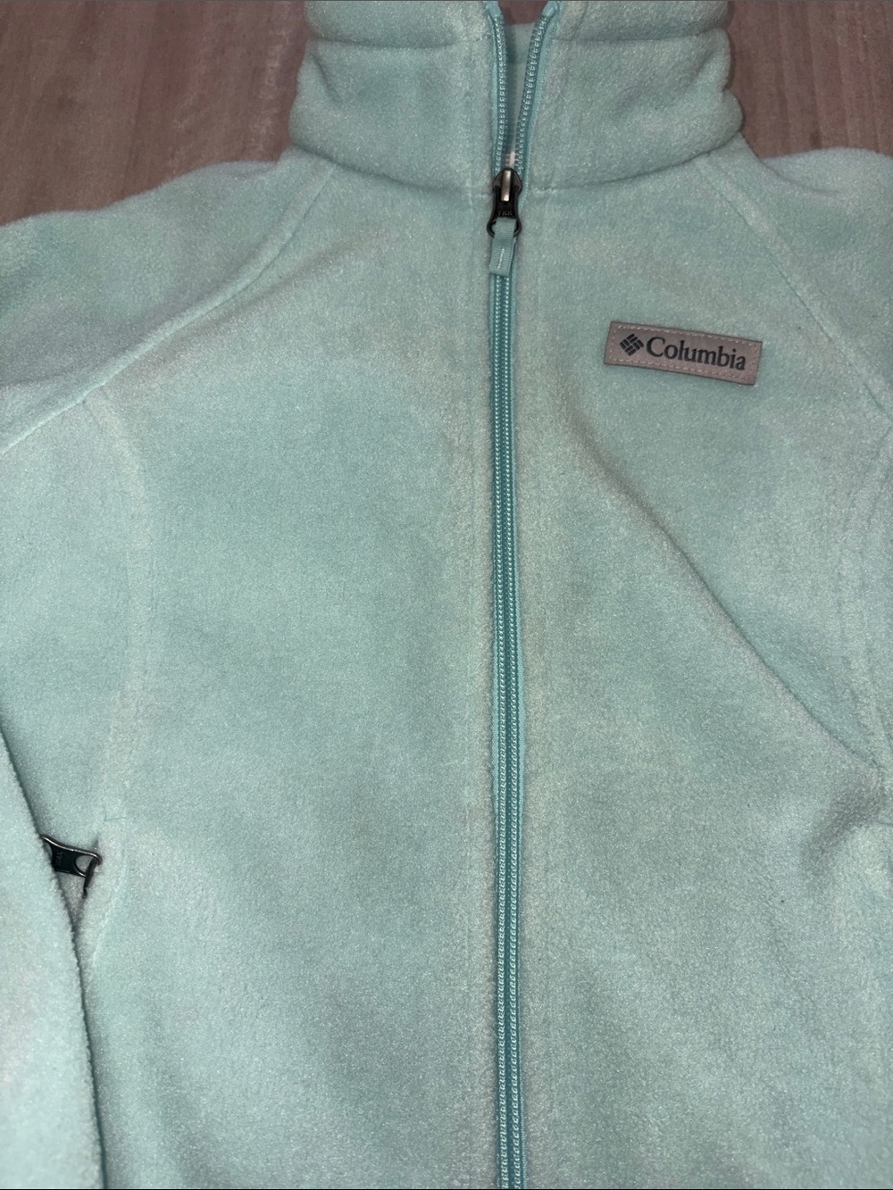Columbia Women's Aqua Full-Zip Fleece Jacket